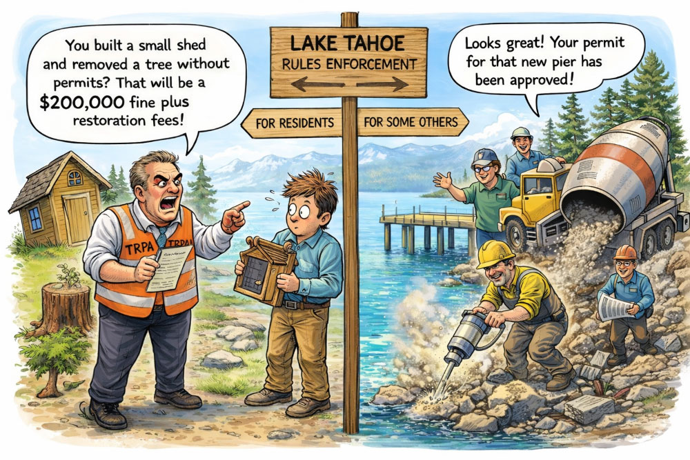 lake tahoe TRPA rules